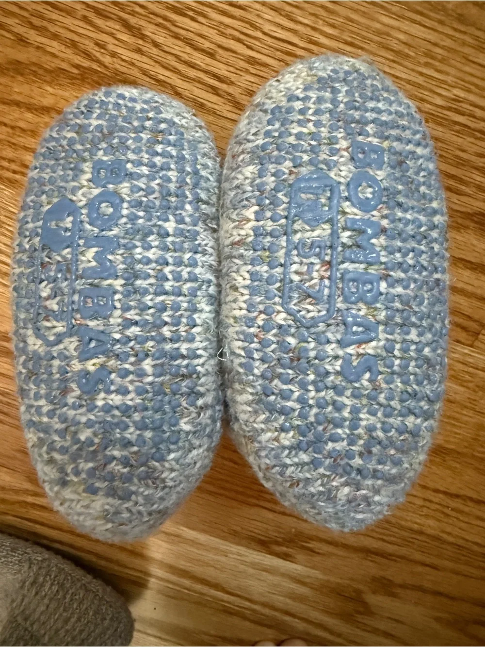 Bombas Sherpa-lined toddler gripper slipper bootie size toddler 5-7